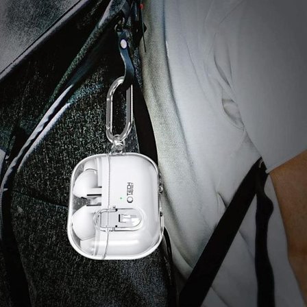 Tech-Protect Samsung Galaxy Buds 3/3 Pro Skal Flexair - Clear