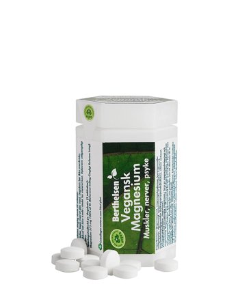 Berthelsen Vegansk Magnesium 90 stk., Helse & Madvarer, Mineraler, Magnesium