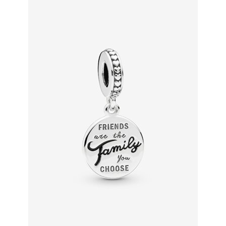 Pandora - Friends Are Family Hängberlock - Sterlingsilver