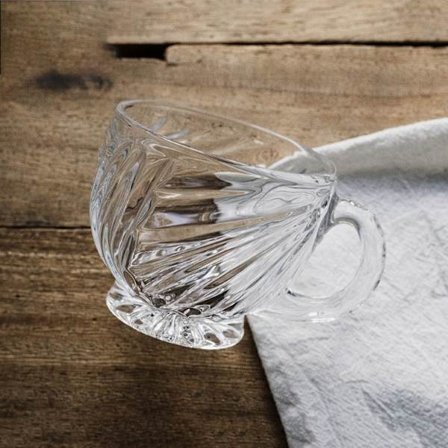 1 stk. te kaffekop KAFFEKOP TRANSPARENT