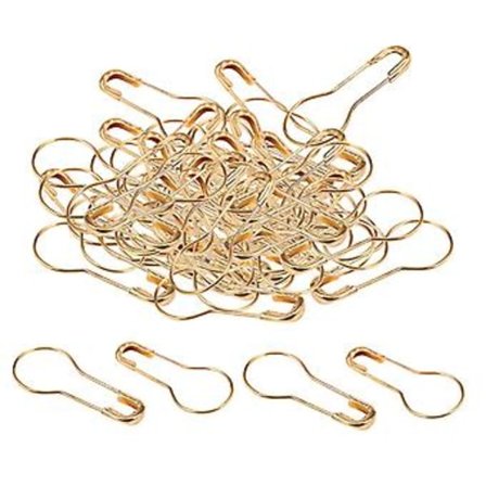 Gourdkrokar Calabash S Säkerhetsnålar Swing Tag 100 st T