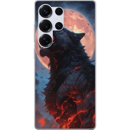 Mobilskal till Samsung Galaxy S25 Ultra med Ylande varg