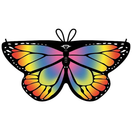 Butterfly Cape Butterfly Wings Sjal 09 09