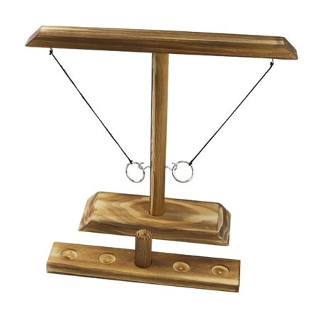 Rengaskrokipeli Puinen Heittorengaslelu