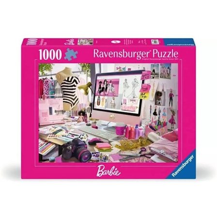 Ravensburger palapeli barbie, muotitähti, 1000 kpl.