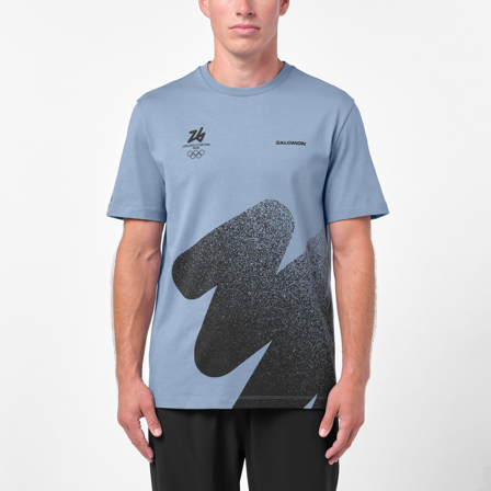 Salomon - Maglie baselayer Gold Graphic Tee Uni - Flint Stone