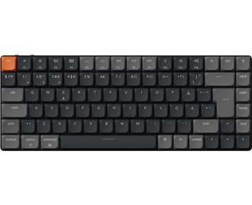 K3v3 RGB Aluminium Hot Swap QMK Keychron Low Profile 2.0 Brown - Keychron K3v3 - Tunt gamingtangentbord