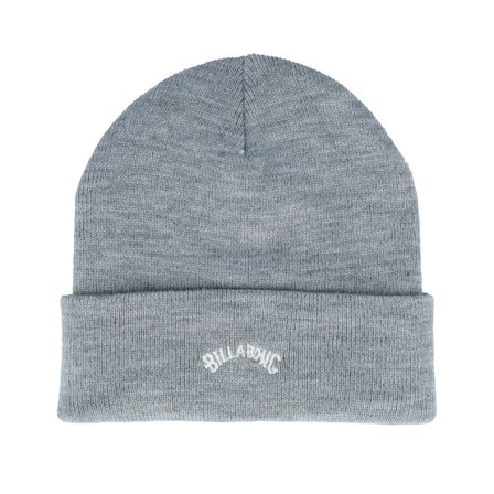 Billabong - Grey - cuff - Beanie - Arch Beanie Grey Heather Cuff - Hatstore