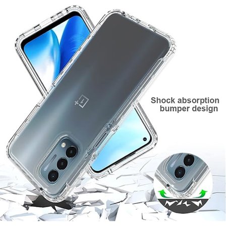 fodral för Oneplus Nord N200 5G, One Plus Nord N200 fodral, Crystal