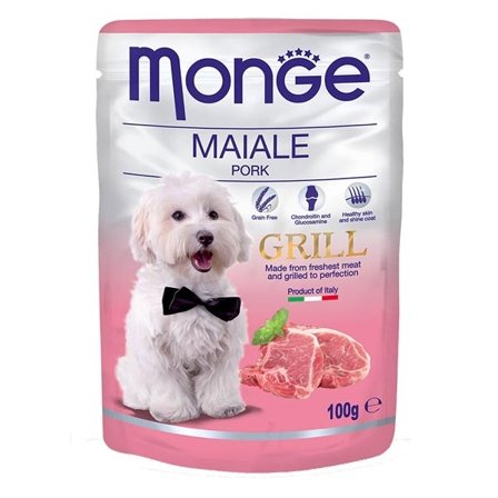 Monge Grill Maiale Cibo Umido Per Cani Adulti 100g