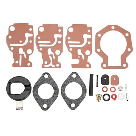 20 stk. forgasserreparasjonssett 0439073 Metall ABS Gummi Slitesterk for Johnson Evinrude 6Hk 8Hk