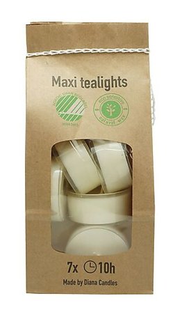 DIANA LYS TELYS MAXI 10TIMER BRENNTID 7STK