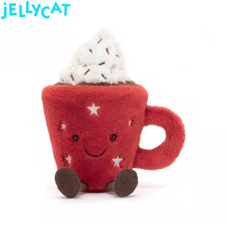 Jellycat Amuseable Varm Choklad Plysch 8 0 Mjukt Gosedjur