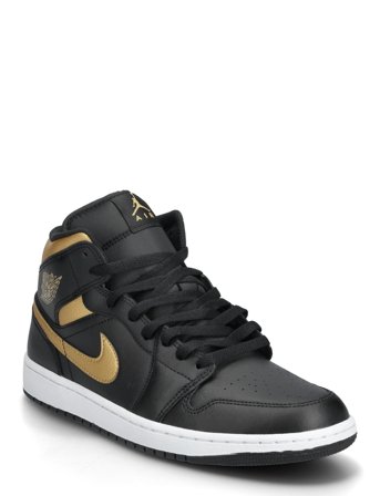 Nike Air Jordan 1 Mid - Black - 44