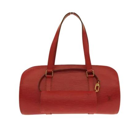 Louis Vuitton Vintage Pre-owned Leather handbags Rød, Dame Vintage Tasker, Størrelse: ONE Size