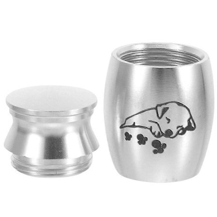 Lille Sølv Urne til Kremering, Begravelse og Dekoration