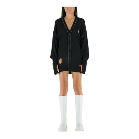 MM6 Maison Margiela Knitted Kjole Sort, Dame