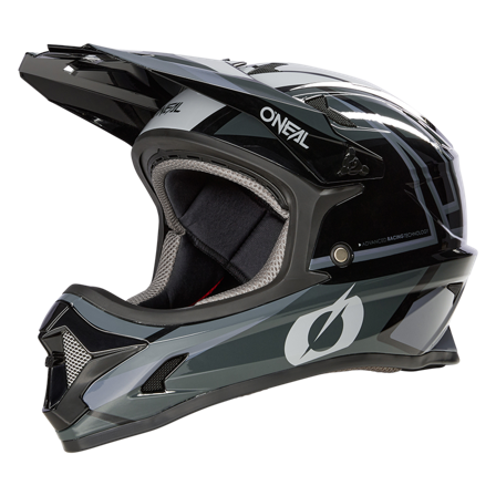 MTB-Kypärä O'Neal Sonus Split Downhill Musta/Harmaa M