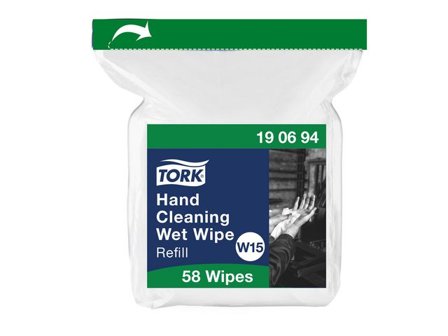 TORK Våtduk Refill Pre W15 yta 58/fp - Lyreco - Städ och hygien - Tvål och hygien - Våtservetter