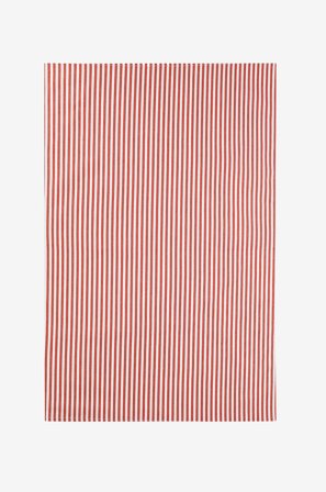 Coucke - Kjøkkenhåndkle Bertille Terracotta 50x75 - Hvit - Kjøkkenhåndklær - Fra Homeroom