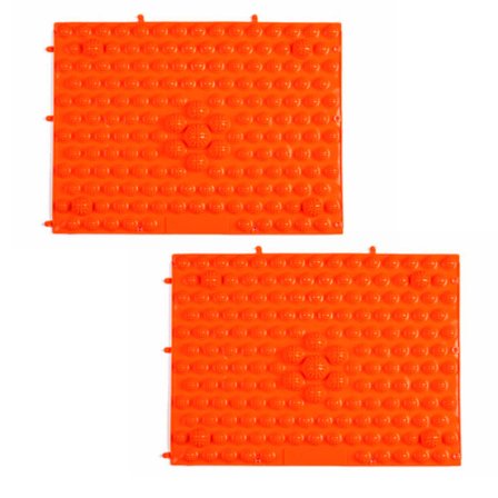 Akupressurmatte for avslapning for rygg, nakke, føtter