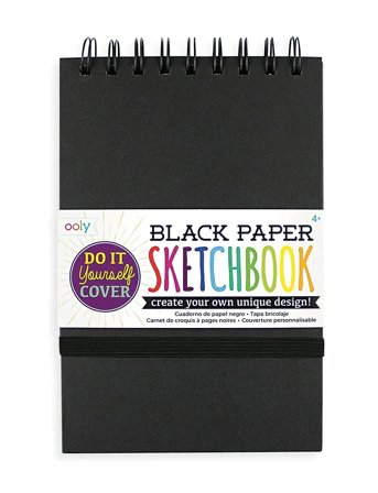 Ooly Sketchbook - Diy - Black 13X19 Cm - Black - ONE SIZE