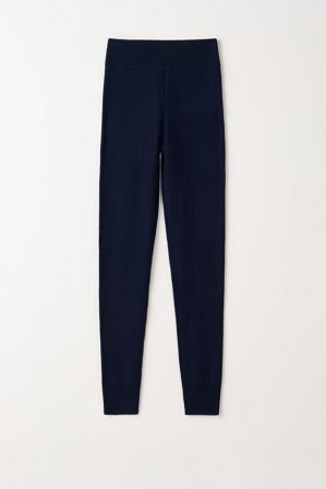 Soft Goat - Ski Leggings - Kashmirbyxor dam - S - Navy