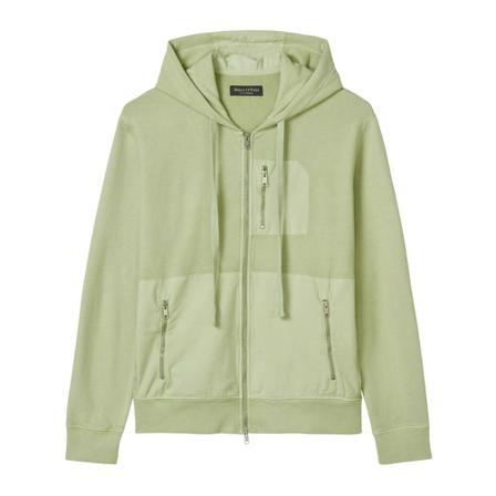 Marc O'Polo, Hooded sweatshirt jacket Groen, Heren, Maat:XL