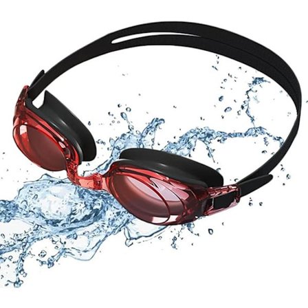 Svømmebriller, lekkasjesikre, vanntette, antidugg, UV-beskyttende, egnet for menn, kvinner og tenåringer