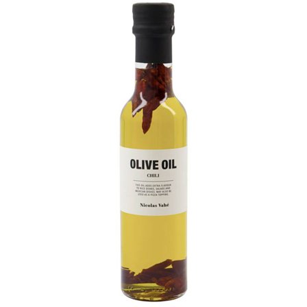 Nicolas vahé Olive oil with chili, 25 cl