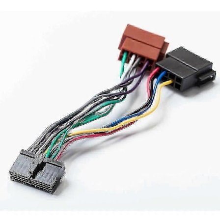 Universal 20-pin ISO DIN-adapter for AEG/Prology/JGC bilstereoer radiokabel [DB]