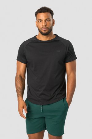 ICANIWILL - Training Club Tee Raglan Black - Miehet - Treenivaatteet ICIW:ltä