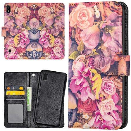 Samsung Galaxy A10 - Plånboksfodral/Skal Roses
