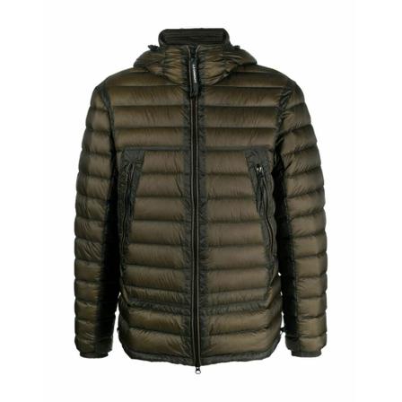 C.p. Company Down Jas , Bruin , Heren , Maat: M