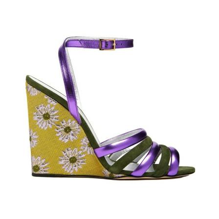 La DoubleJ, Tones Wedges Żółty, Kobieta, Rozmiar: 36 EU