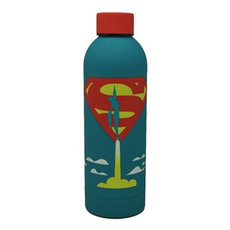 Superman Launch mjuk-touch sportflaska 700 ml