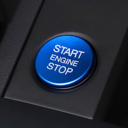 Käynnistyspainikkeen tarrat Avaimenperän cover SININEN ALOITUSLAIKU