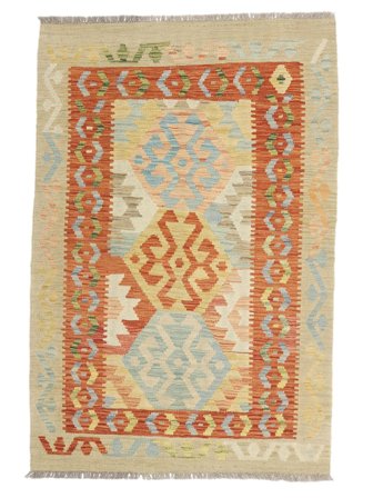 Tapis D'orient Kilim Afghan Old Style 99X149 (Laine, Afghanistan)