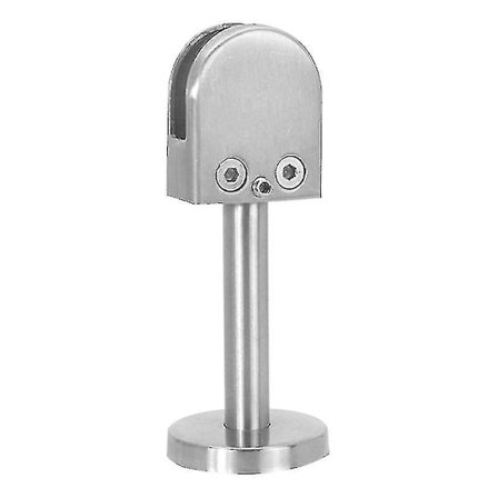 Glasklämma Stöd Fot Fästbeslag (silver) (1st)