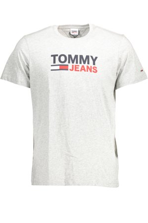 Tommy Hilfiger T-shirt Maniche Corte Uomo Grigio