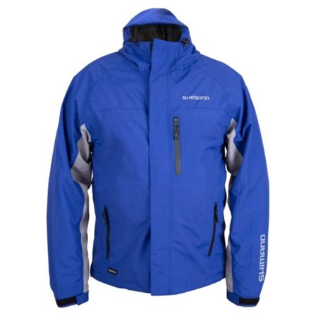 Shimano Rain Jacket Non Padded Blue - M