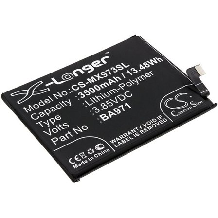 Batteri til SmartPhone, mobil til Meizu 16S, 16S Pro, M973Q osv.