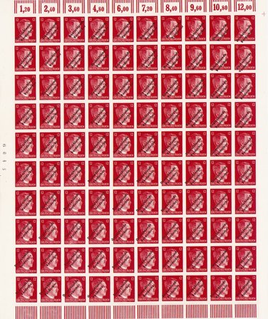 Tyskland, Lokaludgave Meissen 1945 - MICHEL 34 - Helark - Postfrisk