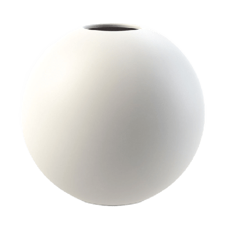 Cooee Vas Ball, Ø20cm Dekoration Vit Ø 20CM