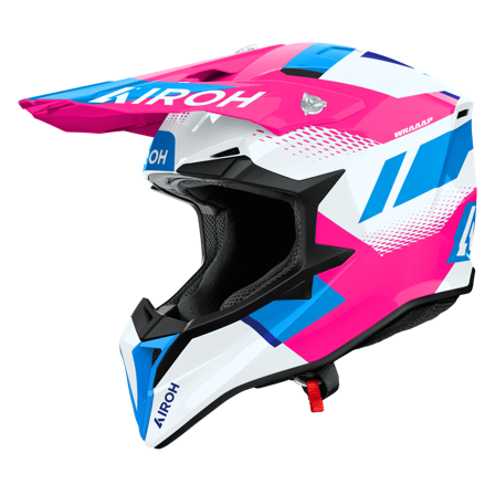 Crosshjelm Airoh Wraaap Vision (2026) Pink blank L