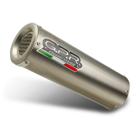 Silencieux Slip-On G.P.R. M3 Catalysé Titane Noir - Suzuki DL 650 V-Strom 2020-2020