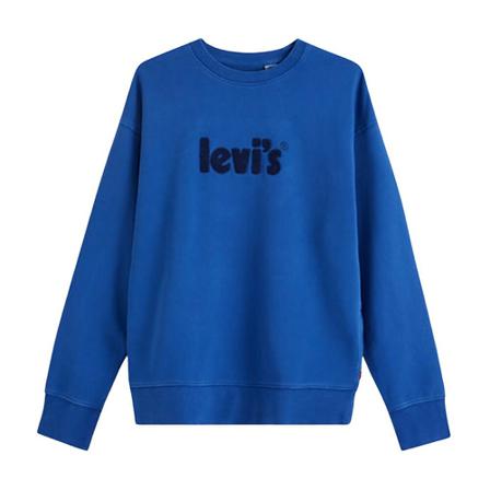 Levi's - Tröjor - Blå - Herr - Storlek: M, Herr, Storlek: M