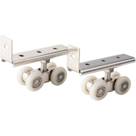 Skapdørruller, skyvedørhjulruller for skap, skyvedørbeslag, skapdørruller