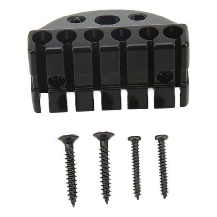 Headless Guitar Bridge 6-strängad metallinstrumenttillbehörsdel för elgitarrer