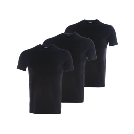 Dsquared2 3-Pack Basic T-Shirts Sort, Herre